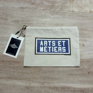 NWT Le Bijou Parisien Arts Et Métiers Paris Zippered Pouch - Picture 1 of 4