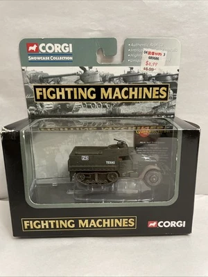 CORGI DIECAST FIGHTING MACHINES " M3 HALF TRACK CARRIER "    "TEXAS"  CS 590050 - Image 1 of 4