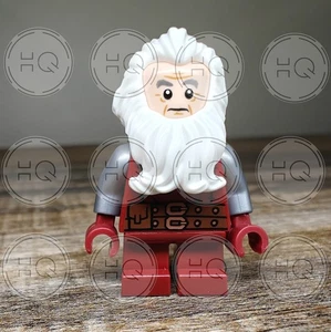 **NEW** 100% LEGO Balin the Dwarf Lord of The Rings Hobbit MOC Minifigure - Picture 1 of 4