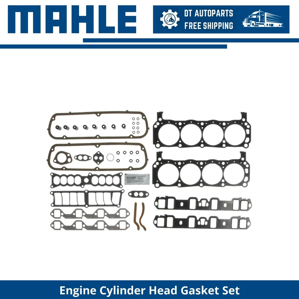 Juego de juntas de culata de motor V8 de 5,0 L Mahle 1986 para Ford Mustang 1985-1990 Foto 1 de 1