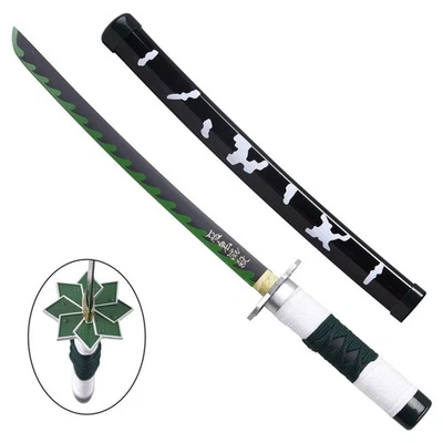 Mini Katana Ornemental Sanemi Shinazugawa Demon Slayer Métal Non Tranchant - Photo 1/2