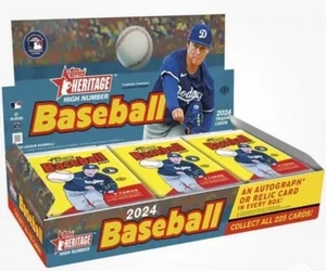 2024 Topps Heritage High Number Complete Base Set 501-700 - Picture 1 of 2