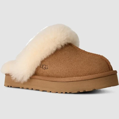 Zapatilla UGG Disquette 1171199K-CHE Niños Gamuza Castaño Piel de Oveja Plataforma GUG239 Foto 1 de 4