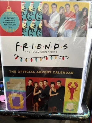Friends: The Official Advent Calendar 25 Days of Christmas Surprises Sealed NEW - Image 1 of 4