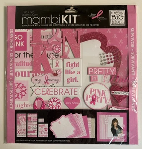 Me & My Big Ideas 12x12 MambiKit Survivor Brustkrebs Set - Bild 1 von 2