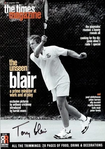 Tony Blair signiertes Magazincover - Bild 1 von 1