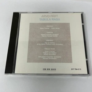 Arvo Pärt - Tabula Rasa CD 1984 ECM New Series Classical PolyGram - Bild 1 von 2
