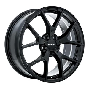 18x8 Black Alloy Wheel Rim Fits Volkswagen CC, OEPIV 18Inch 5x112 5Lug ET45 - Picture 1 of 4