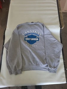 Vintage Harley Davidson Sweatshirt Crewneck 3XL Las Vegas Nevada - Picture 1 of 4