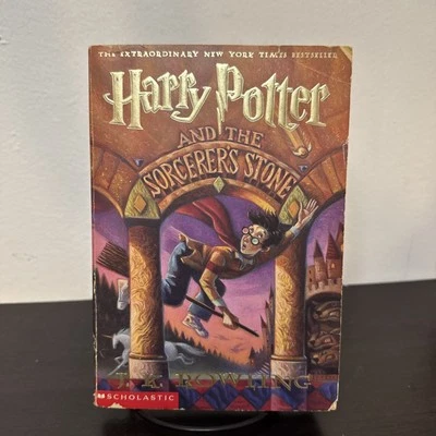 1999 Harry Potter and the Sorcerer's Stone First Edition First Print Paperback  - Image 1 of 2