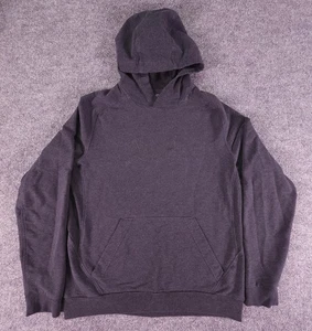 Arc'teryx Hoodie Mens M Archaeopteryx Black Pullover Tonal Logo Kangaroo Pocket - Picture 1 of 9