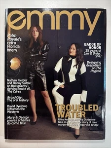 Troubled Water Riley Keough & Lily Gladstone in Emmy Magazine, Issue No. 6, 2024 - Picture 1 of 5