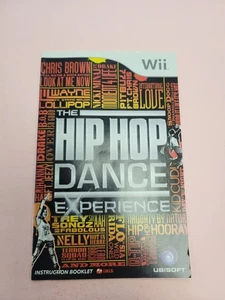 The Hip Hop Dance Experience (Nintendo Wii, 2012) Manual Only - Picture 1 of 3