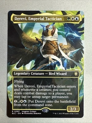 MTG / Derevi, Empyrial Tactician / BLC / #0087 / Regular (Borderless) Rare / NM - Image 1 of 2