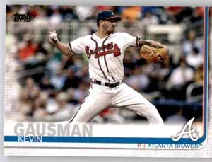 2019 Topps Series 1 Kevin Gausman Base Card MLB PWE Set Break Braves #317 - Picture 1 of 2