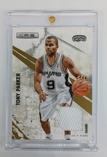 2010-11 Panini Rookies & Stars Longevity TONY PARKER GAME WORN JERSEY MINT #ED 