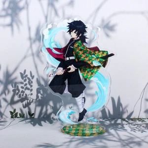 Soporte de figura de plástico acrílico 2D Demon Slayer Kimetsu no Yaiba Giyu Tomioka - Imagen 1 de 2