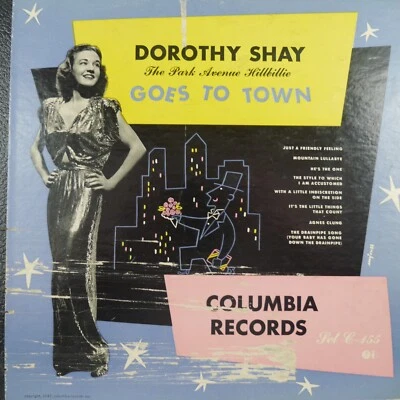 DOROTHY SHAY Goes to Town 78 Box Record Set COLUMBIA C-155 10" Shellac - Image 1 of 3