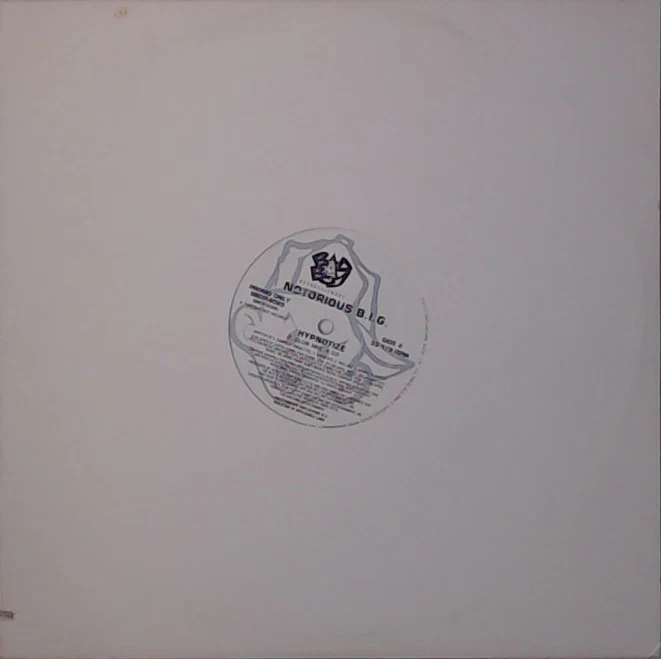 Notorious B.I.G. - Hypnotize 12″ Promo Vinyl Record 1997 Bad Boy Biggie Smalls - Image 1 of 1