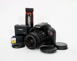 Canon EOS Rebel T3 12.2MP DSLR Camera, EF-S 18-55mm F/3.5-5.6 IS II Lens - Picture 1 of 12