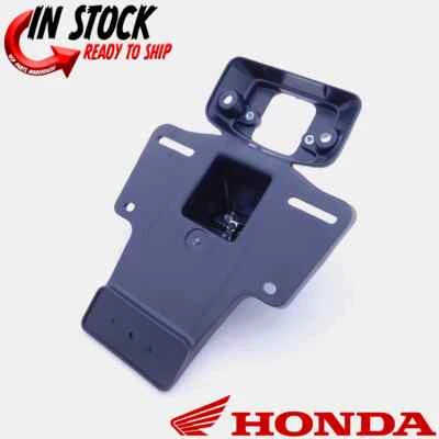HONDA LICENSE PLATE BRACKET 93 - 2024 XR650L / 91-1996 XR250L OEM 84701-KV6-670 - Image 1 of 4