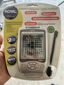 Royal Info To Go Extreme 5 Personal Digital Assistant Translator Calendar PDA - Picture 1 of 2