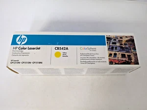 GENUINE HP COLOR LASERJET PRINT CARTRIDGE CB542A YELLOW - Bild 1 von 8