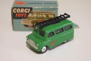 J CORGI TOYS 405 BEDFORD VAN UTILCON A.F.S. TENDER VERY NEAR MINT BOXED RARO - Foto 1 di 7