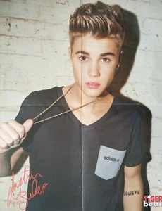 JUSTIN BIEBER - A2 Poster (XL - 40 x 52 cm) - Fan Sammlung Clippings Ausland USA