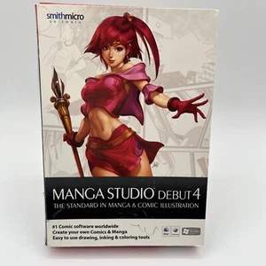 Manga Studio Debut 4 COMPLETE PC & Mac Anime Comic Graphic Novel Cartoon Creator - Picture 1 of 6