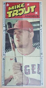 MIKE TROUT PUZZLE - 2021 TOPPS HERITAGE (6) CARD LOT - ADELL, LEWIS, HARPER, +3 - Picture 1 of 2