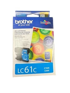 Original Original Brother Tintenpatrone LC61C Cyan Abgelaufen 09/2019 - Bild 1 von 2