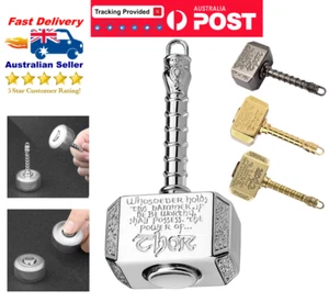 Fidget Spinner Thor Hammer Metal Fidgeting Finger Spinners Small Toys ADHD Focus - Picture 1 of 30