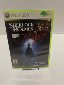 Sherlock Holmes vs. Jack the Ripper (Microsoft Xbox 360, 2010) Complete w/Manual - Picture 1 of 5