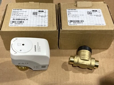 Siemens 599 Series Zone Valve Actuator Assembly SSA81U / 599-0511 New - Image 1 of 4