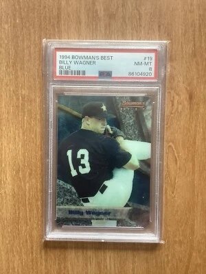 1994 Bowmans Best Billy Wagner RC PSA 8 Future HOF - Image 1 of 2