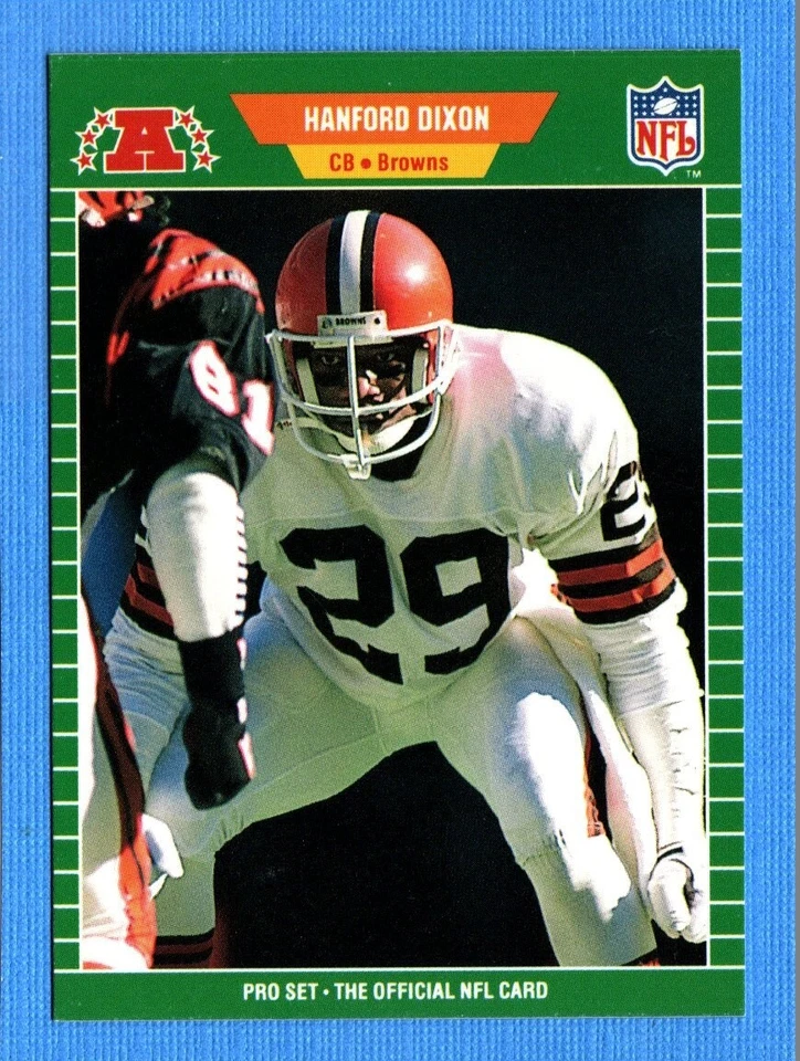 1989 Pro Set #75 Hanford Dixon Browns - Image 1 of 1