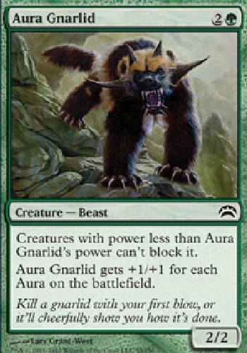 AURA GNARLID X4 4 4X Planechase 2012 MTG Magic the Gathering Cards DJMagic - Image 1 of 1