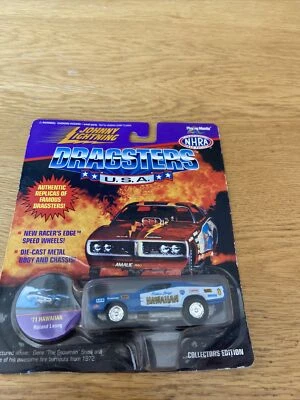 Johnny Lightning Dragsters 1971 HAWAIANO Edición Coleccionista 1:64 Die Cast Foto 1 de 2