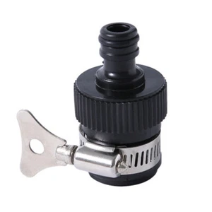 Hahnverbinder Wasserdieb Wasserhahn Adapter ohne Gewinde Hahnadapter Verbinder- - Bild 1 von 12