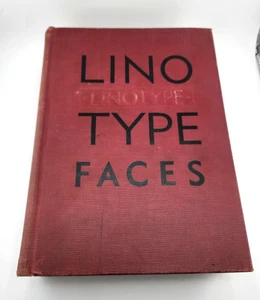 Linotype Faces Specimen Book c 1930 Mergenthaler Co. Typography - Picture 1 of 13