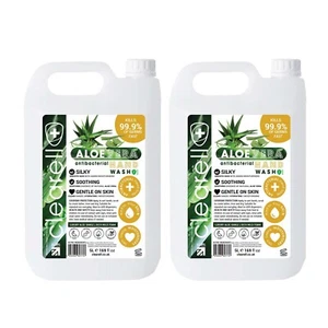 Clearell 10L | ALOE VERA | 2 x 5L Pack | Luxury Hand Soap Liquid Wash 5 Litres - Picture 1 of 2