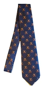 University Of Virginia Brooks Brothers Men’s Neck Tie NCAA OFFICIALLY LICENSED - Picture 1 of 3