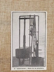 Il motoeconomo nel 1914 Invenzione di un palombaro - Picture 1 of 1
