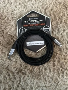 iPhone charger 6ft USB iPhone charger fast charging iPhone iPod iPad - Picture 1 of 5