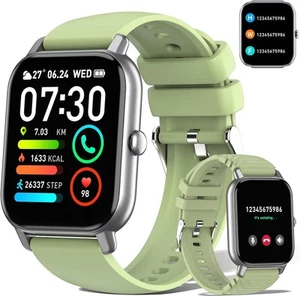 Smart Watch Men Women Bluetooth Call Fitness Tracker 112 Modes IP68 - Picture 1 of 7