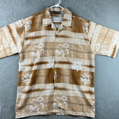 Camisa De Colección Polo Sur Abotonada Para Hombres XL Marrón Años 90 Y2k Hip Hop Suelta Foto 1 de 4