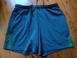 Nike Shorts Mens 2XL Green Dri-FIT Basketball Training Pull On VGC - Picture 1 of 4