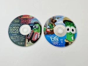 VeggieTales DVD Lot Lyle the Kindly Viking & Sumo Of The Opera Sampler Disc - Imagen 1 de 2