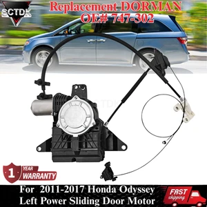 Replace DORMAN 747302 For 2011-2017 Honda Odyssey Left Power Sliding Door Motor - Foto 1 di 16